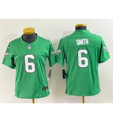 Women Philadelphia Eagles 6 DeVonta Smith Green 2023 F U S E Stitched Football Jersey Run Small Women Philadelphia Eagles 6 DeVonta Smith Green 2023 F U S E Stitched Football Jersey Run Small