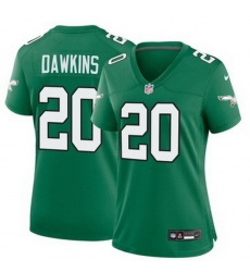 Women Philadelphia Eagles Brian Dawkins #20 Green Vapor Limited Stitched NFL Jersey Women Philadelphia Eagles Brian Dawkins #20 Green Vapor Limited Stitched NFL Jersey