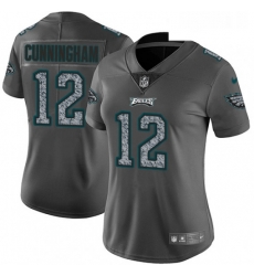 Womens Nike Philadelphia Eagles 12 Randall Cunningham Gray Static Vapor Untouchable Limited NFL Jersey Womens Nike Philadelphia Eagles 12 Randall Cunningham Gray Static Vapor Untouchable Limited NFL Jersey