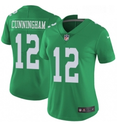 Womens Nike Philadelphia Eagles 12 Randall Cunningham Limited Green Rush Vapor Untouchable NFL Jersey Womens Nike Philadelphia Eagles 12 Randall Cunningham Limited Green Rush Vapor Untouchable NFL Jersey