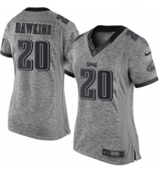 Womens Nike Philadelphia Eagles 20 Brian Dawkins Limited Gray Gridiron NFL Jersey Womens Nike Philadelphia Eagles 20 Brian Dawkins Limited Gray Gridiron NFL Jersey