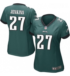 Womens Nike Philadelphia Eagles 27 Malcolm Jenkins Game Midnight Green Team Color NFL Jersey Womens Nike Philadelphia Eagles 27 Malcolm Jenkins Game Midnight Green Team Color NFL Jersey