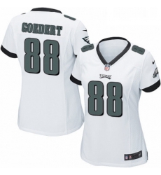 Womens Nike Philadelphia Eagles 88 Dallas Goedert Game White NFL Jersey Womens Nike Philadelphia Eagles 88 Dallas Goedert Game White NFL Jersey