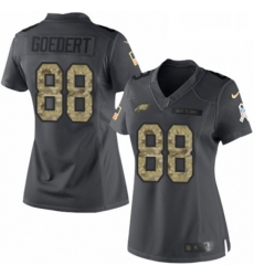 Womens Nike Philadelphia Eagles 88 Dallas Goedert Limited Black 2016 Salute to Service NFL Jersey Womens Nike Philadelphia Eagles 88 Dallas Goedert Limited Black 2016 Salute to Service NFL Jersey