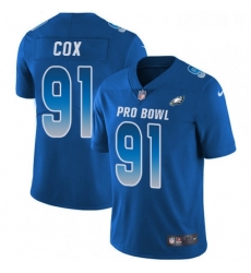 Womens Nike Philadelphia Eagles 91 Fletcher Cox Limited Royal Blue 2018 Pro Bowl NFL Jersey Womens Nike Philadelphia Eagles 91 Fletcher Cox Limited Royal Blue 2018 Pro Bowl NFL Jersey