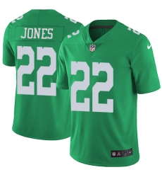 Nike Eagles #22 Sidney Jones Green Youth Stitched NFL Limited Rush Jersey Nike Eagles #22 Sidney Jones Green Youth Stitched NFL Limited Rush Jersey