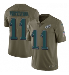 Youth Nike Philadelphia Eagles 11 Carson Wentz Limited Olive 2017 Salute to Service Wentzylvania NFL Jersey Youth Nike Philadelphia Eagles 11 Carson Wentz Limited Olive 2017 Salute to Service Wentzylvania NFL Jersey