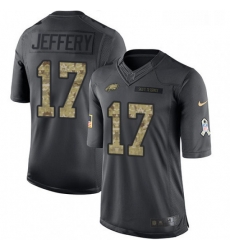 Youth Nike Philadelphia Eagles 17 Alshon Jeffery Limited Black 2016 Salute to Service NFL Jersey Youth Nike Philadelphia Eagles 17 Alshon Jeffery Limited Black 2016 Salute to Service NFL Jersey