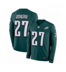Youth Nike Philadelphia Eagles 27 Malcolm Jenkins Limited Green Therma Long Sleeve NFL Jersey Youth Nike Philadelphia Eagles 27 Malcolm Jenkins Limited Green Therma Long Sleeve NFL Jersey