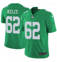 Youth Nike Philadelphia Eagles 62 Jason Kelce Limited Green Rush Vapor Untouchable NFL Jersey Youth Nike Philadelphia Eagles 62 Jason Kelce Limited Green Rush Vapor Untouchable NFL Jersey
