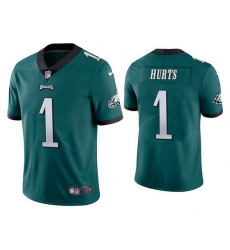 Youth Philadelphia Eagles 1 Jalen Hurts Green Vapor Untouchable Limited Stitched Football Jersey Youth Philadelphia Eagles 1 Jalen Hurts Green Vapor Untouchable Limited Stitched Football Jersey