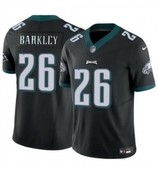 Youth Philadelphia Eagles 26 Saquon Barkley Black 2023 F U S E Vapor Untouchable Limited Stitched Football Jersey Youth Philadelphia Eagles 26 Saquon Barkley Black 2023 F U S E Vapor Untouchable Limited Stitched Football Jersey