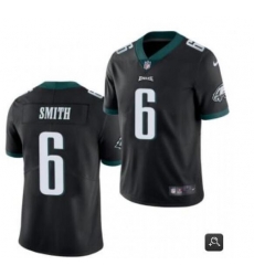 Youth Philadelphia Eagles #6 DeVonta Smith 2021 NFL Draft Black Vapor Untouchable Limited Stitched Jersey Youth Philadelphia Eagles #6 DeVonta Smith 2021 NFL Draft Black Vapor Untouchable Limited Stitched Jersey