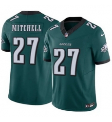 Youth Philadelphia Eagles Quinyon Mitchell #27 Green F U S E Stitched NFL Jersey Youth Philadelphia Eagles Quinyon Mitchell #27 Green F U S E Stitched NFL Jersey