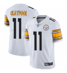 Men Nike Steelers 11 Chase Claypool White Vapor Limited Stitched NFL Jersey Men Nike Steelers 11 Chase Claypool White Vapor Limited Stitched NFL Jersey