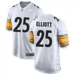 Men Pittsburgh Steelers 25 DeShon Elliott White Vapor Untouchable Limited Stitched Jersey