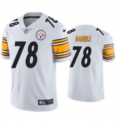 Men Pittsburgh Steelers 78 James Daniels White Vapor Untouchable Limited Stitched jersey Men Pittsburgh Steelers 78 James Daniels White Vapor Untouchable Limited Stitched jersey