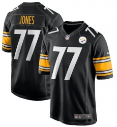 Men Pittsburgh Steelers Broderick Jones #77 F.U.S.E Stitched Limited Nike NFL Jersey Men Pittsburgh Steelers Broderick Jones #77 F.U.S.E Stitched Limited Nike NFL Jersey