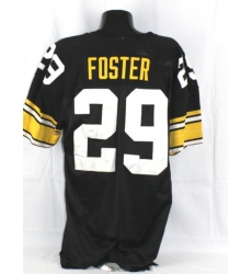 Men Steelers Barry Foster #29 Black Jersey