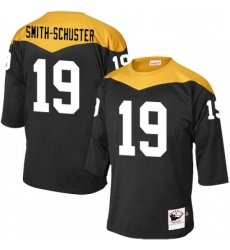 Mens Mitchell and Ness Pittsburgh Steelers 19 JuJu Smith Schuster Elite Black 1967 Home Throwback NFL Jersey Mens Mitchell and Ness Pittsburgh Steelers 19 JuJu Smith Schuster Elite Black 1967 Home Throwback NFL Jersey