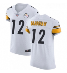 Mens Nike Pittsburgh Steelers 12 Terry Bradshaw White Vapor Untouchable Elite Player NFL Jersey Mens Nike Pittsburgh Steelers 12 Terry Bradshaw White Vapor Untouchable Elite Player NFL Jersey