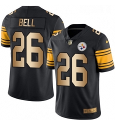Mens Nike Pittsburgh Steelers 26 LeVeon Bell Limited BlackGold Rush NFL Jersey Mens Nike Pittsburgh Steelers 26 LeVeon Bell Limited BlackGold Rush NFL Jersey