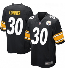 Mens Nike Pittsburgh Steelers 30 James Conner Game Black Team Color NFL Jersey Mens Nike Pittsburgh Steelers 30 James Conner Game Black Team Color NFL Jersey