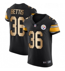 Mens Nike Pittsburgh Steelers 36 Jerome Bettis Elite BlackGold Team Color NFL Jersey Mens Nike Pittsburgh Steelers 36 Jerome Bettis Elite BlackGold Team Color NFL Jersey