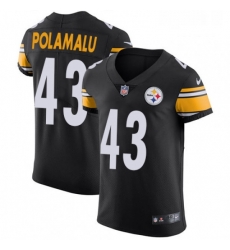 Mens Nike Pittsburgh Steelers 43 Troy Polamalu Black Team Color Vapor Untouchable Elite Player NFL Jersey Mens Nike Pittsburgh Steelers 43 Troy Polamalu Black Team Color Vapor Untouchable Elite Player NFL Jersey
