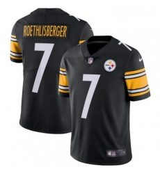 Mens Nike Pittsburgh Steelers 7 Ben Roethlisberger Black Team Color Vapor Untouchable Limited Player NFL Jersey Mens Nike Pittsburgh Steelers 7 Ben Roethlisberger Black Team Color Vapor Untouchable Limited Player NFL Jersey