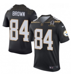 Mens Nike Pittsburgh Steelers 84 Antonio Brown Elite Black Team Irvin 2016 Pro Bowl NFL Jersey Mens Nike Pittsburgh Steelers 84 Antonio Brown Elite Black Team Irvin 2016 Pro Bowl NFL Jersey