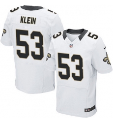 Mens Nike Steelers #53 A.J. Klein White Elite Jersey Mens Nike Steelers #53 A.J. Klein White Elite Jersey