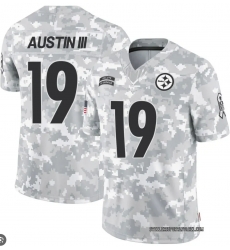 Men's Pittsburgh Steelers Calvin Austin III 2024 Salute to Service Stitched Jersey Men's Pittsburgh Steelers Calvin Austin III 2024 Salute to Service Stitched Jersey