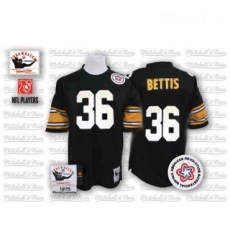 Mitchell And Ness Pittsburgh Steelers 36 Jerome Bettis Black Team Color Authentic Throwback NFL Jersey Mitchell And Ness Pittsburgh Steelers 36 Jerome Bettis Black Team Color Authentic Throwback NFL Jersey