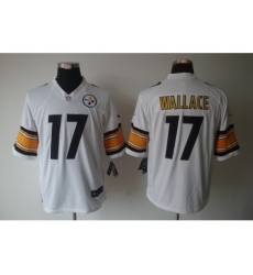 Nike Pittsburgh Steelers 17 Mike Wallace White Limited NFL Jersey Nike Pittsburgh Steelers 17 Mike Wallace White Limited NFL Jersey
