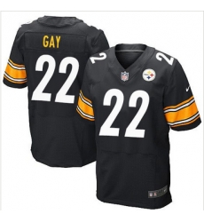 Nike Pittsburgh Steelers #22 William Gay Black Team Color Men 27s Stitched NFL Elite Jersey Nike Pittsburgh Steelers #22 William Gay Black Team Color Men 27s Stitched NFL Elite Jersey