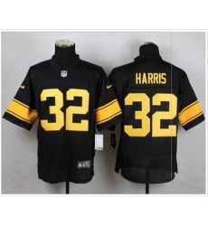Nike Pittsburgh Steelers #32 Franco Harris Black(Gold No.) Mens Stitched NFL Elite Jersey Nike Pittsburgh Steelers #32 Franco Harris Black(Gold No.) Mens Stitched NFL Elite Jersey