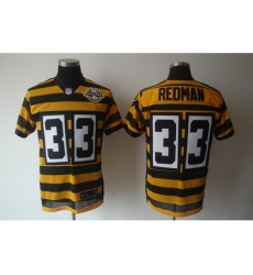 Nike Pittsburgh Steelers 33 Isaac Redman Yellow Black Elite 80TH Anniversary Throwback NFL Jersey Nike Pittsburgh Steelers 33 Isaac Redman Yellow Black Elite 80TH Anniversary Throwback NFL Jersey