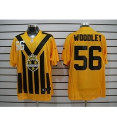 Nike Pittsburgh Steelers 56 Lamarr Woodley Yellow Elite 1933s Throwback NFL Jersey Nike Pittsburgh Steelers 56 Lamarr Woodley Yellow Elite 1933s Throwback NFL Jersey