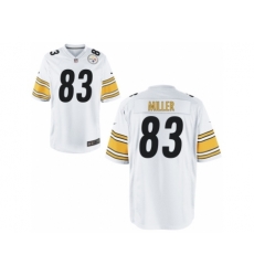 Nike Pittsburgh Steelers 83 Heath Miller White Game NFL Jersey Nike Pittsburgh Steelers 83 Heath Miller White Game NFL Jersey