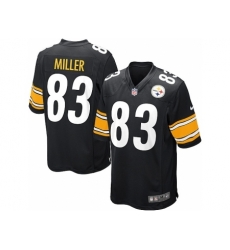 Nike Pittsburgh Steelers 83 Heath Miller black Game NFL Jersey Nike Pittsburgh Steelers 83 Heath Miller black Game NFL Jersey