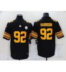 Nike Pittsburgh Steelers 92 James Harrison Black Color Rush Limited Jersey Nike Pittsburgh Steelers 92 James Harrison Black Color Rush Limited Jersey