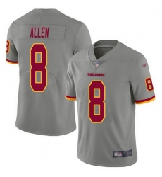 Nike Redskins 8 Kyle Allen Gray Men Stitched NFL Limited Inverted Legend Jersey Nike Redskins 8 Kyle Allen Gray Men Stitched NFL Limited Inverted Legend Jersey