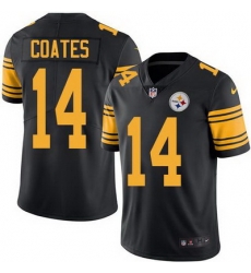 Nike Steelers #14 Sammie Coates Black Mens Stitched NFL Limited Rush Jersey Nike Steelers #14 Sammie Coates Black Mens Stitched NFL Limited Rush Jersey