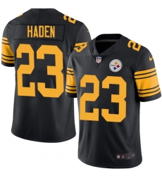 Nike Steelers #23 Joe Haden Black Mens Stitched NFL Limited Rush Jersey Nike Steelers #23 Joe Haden Black Mens Stitched NFL Limited Rush Jersey