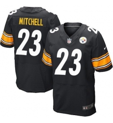 Nike Steelers #23 Mike Mitchell Black Team Color Mens Stitched NFL Elite Jersey Nike Steelers #23 Mike Mitchell Black Team Color Mens Stitched NFL Elite Jersey