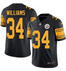 Nike Steelers #34 DeAngelo Williams Black Mens Stitched NFL Limited Rush Jersey Nike Steelers #34 DeAngelo Williams Black Mens Stitched NFL Limited Rush Jersey