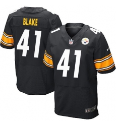 Nike Steelers #41 Antwon Blake Black Team Color Mens Stitched NFL Elite Jersey Nike Steelers #41 Antwon Blake Black Team Color Mens Stitched NFL Elite Jersey