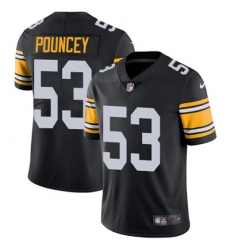 Nike Steelers #53 Maurkice Pouncey Black Alternate Mens Stitched NFL Vapor Untouchable Limited Jersey Nike Steelers #53 Maurkice Pouncey Black Alternate Mens Stitched NFL Vapor Untouchable Limited Jersey