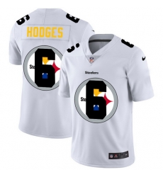 Nike Steelers 6 Devlin Hodges White Shadow Logo Limited Jersey Nike Steelers 6 Devlin Hodges White Shadow Logo Limited Jersey
